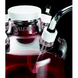 Thermo Scientific Nalgene Closure, with Barbed Bulkhead Fitting, 1/4 in. Tube I.D.