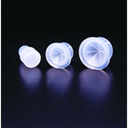 8 mm, Blue, Polyethylene Starburst, Conical Snap Plug