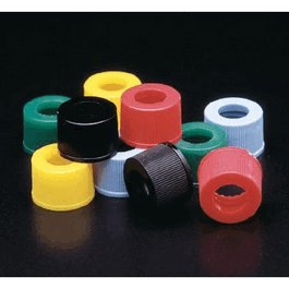 24-414 mm, White, Polypropylene, Open Hole Cap