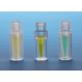 100 uL TPX Large Opening, Limited Volume, R.A.M. Vial, 12 x 32 mm, 9 mm Thread