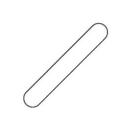 IKAFLON Stir Bar Set, 20 x 8 mm (L x Dia.) Round, PTFE-Coated, 5 Pieces per Set