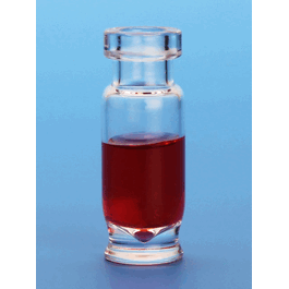 J.G. Finneran 1.1 mL Clear Tapered Bottom Vial, 12 x 32 mm