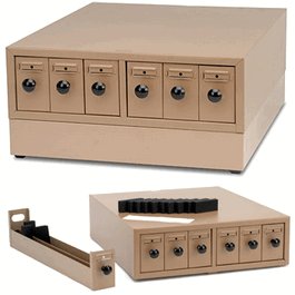 6-Drawer Slide Storage Cabinet