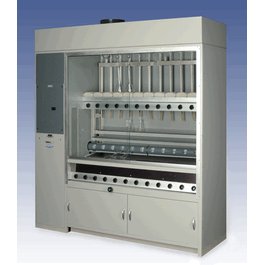 Combination Hooded Kjeldahl Apparatus, 12-places, 230V, 60HZ, single phase