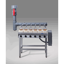 Kjeldahl Digestion Apparatus, 6-places, 115V, 60Hz, single phase