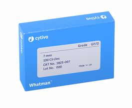 Cytiva Grade GF/D Glass Microfiber Filter Binder Free, circle, 25.7 cm