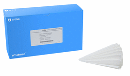 Cytiva Grade 113V Fluted (Pre-pleated) Creped Qualitative Filter Papers, Wet-Strengthened, 50.0 cm circles