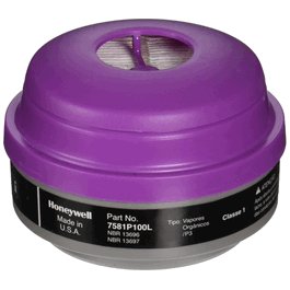 North Organic Vapor Cartridges with P100 Filter