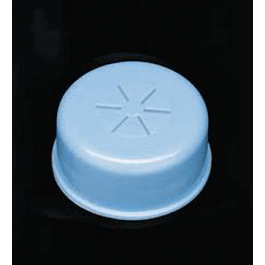 11 mm Clear Snap Cap, PTFE/Silicone/PTFE w/Starburst
