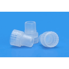 8 mm Clear Polyethylene Snap Plug, No Starburst