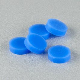 J.G. Finneran 11 mm General Purpose, 3 mm Thick Blue Silicone Injection Port GC Septa