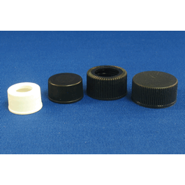 JG Finneran 20-400 mm Open Hole, Black Polypropylene Cap