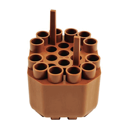 TX-1000, Adapter for 15 mL, Conical Tubes, 24 x 15 mL capacity, set of 4