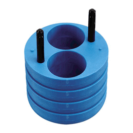 TX-750, Rotor Adapter for 100 mL, Round Bottom, Open-Top Tube, 2 x 100 mL capacity