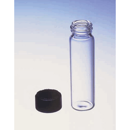 DWK Life Sciences (Kimble) 24 ml Sample Vials, Borosilicate Glass, with Rubber Lined Screw Caps