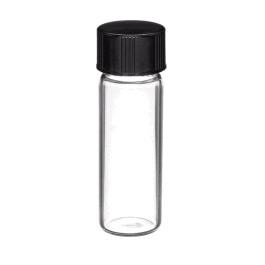 DWK Life Sciences (Wheaton) 40 mL (10.8 dram), Clear, Sample Vial with PTFE/rubber lined cap