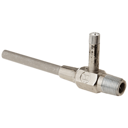 Chapman, Swirling-Type, Nickel-plated, 3/8 in. NPT tapered Water Inlet, 5-3/8 in. (137 mm) length