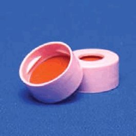 11 mm Pink Snap Cap Seal w/Starburst