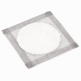 Wire Gauze with Ceramic Centers and Turned Edges, 6 x 6 in.