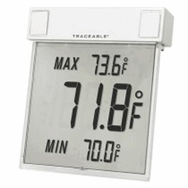 Control Company Big-Digit See-Thru Fahrenheit Thermometer