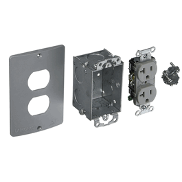 Duplex Kit, 115V, 20 amps AC