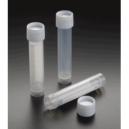 Self-Standing Non Sterile PP Transport Tubes, 16.6 x 85, Non graduated, 10 mL