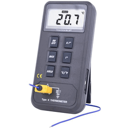 Control Company Digital Thermometer with Recordable Output
