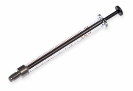 Hamilton 250 uL, Model 1725 C Gastight Syringe, 1/4-28 Threads
