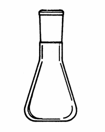 DWK Life Sciences (Wheaton) Erlenmeyer Flask, 125 mL, 24/40, Component Part for Modified Arsine Generator