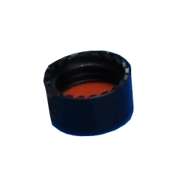 9mm R.A.M. Ribbed Cap, Black, Black Viton Lined