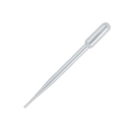 7.5 mL Samco Large Bulb Transfer Pipets, Graduated to 3 mL, 15.5 cm, Polyethylene, Bulk, Non-sterile