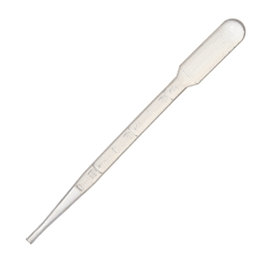 Samco 4.8 mL Transfer Pipet, Graduated 2 mL (Blood Bank), Non-sterile