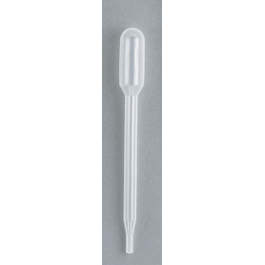1.7 mL Transfer Pipets, General Purpose, 3 in. (8.7 cm), Polyethylene, Bulk, Non-Sterile