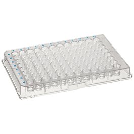96 Well Plates, transparent, lipoGrade, F-Bottom, Pack 100