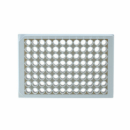 96 Well Plate, white, cellGrade plus, Trans F-Bottom, Pack50
