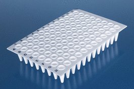 96-well White PCR Plates, non-skirted, low-profile, 0.15mL, 10 bags of 5