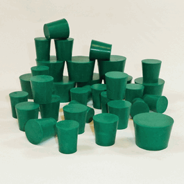 Neoprene Stoppers, Solid, No. 5