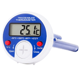 Control Company Fahrenheit Digital Dial Thermometer, Accuracy +/-1 degree