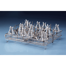 Upper Spindle Rack with slides, for FlaskScrubber and FlaskScrubber Vantage