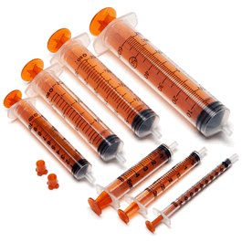 BD Enteral Oral Syringe with BD UniVia Connector, 1 mL