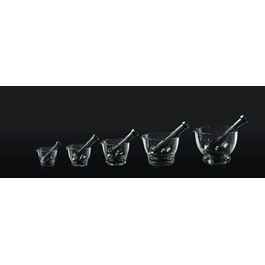 Flint Glass Mortar and Pestle Set, 16 oz