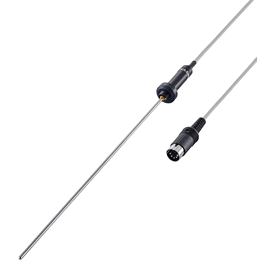 IKA PT 100.51 Temperature Sensor, Stainless Steel, Glass-coated, 8 mm dia., 230 mm length, Only for RET control-visc