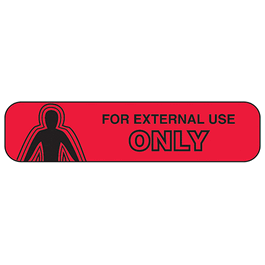 Label- For External Use Only