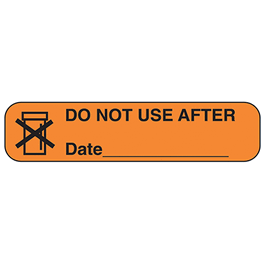 Label- Do Not Use After Date