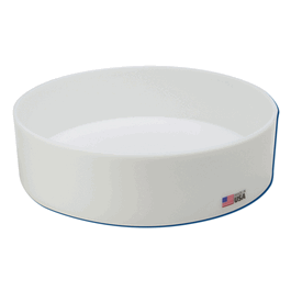 Dynalon Tray Round, Polypropylene, 10 x 3 in.