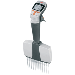 Finnpipette Novus 8-Channel Electronic Multichannel Pipette, 30 to 300 uL