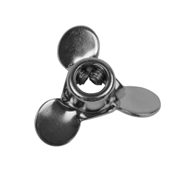 Caframo Pitched Blade Propeller only - 1.5 in. with set screws, 5/16 in. bore, electropolished