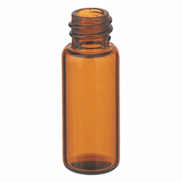 DWK Life Sciences (Wheaton) 1.8 mL (0.375 dram) Amber Glass E-C Sample Vial only, 12 x 32 mm, 8-425 thread