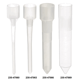 Reusable Polypropylene Tips for 1 to 5 mL Transferpettor Positive Displacement Pipets