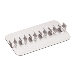 1 Clip Plate for 6 each 15 to 17 mm tubes